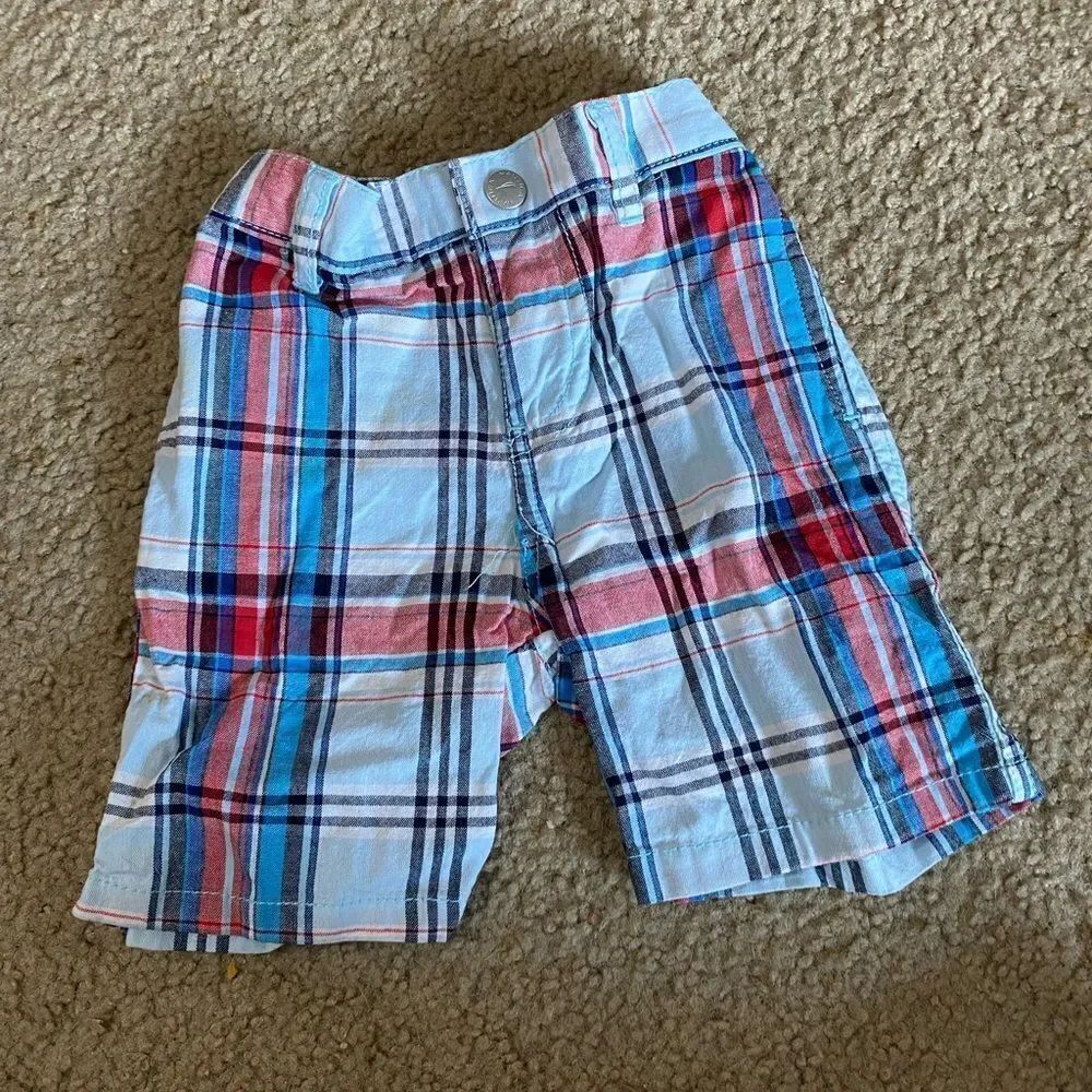 BabyโNauticaโPlaidโShorts